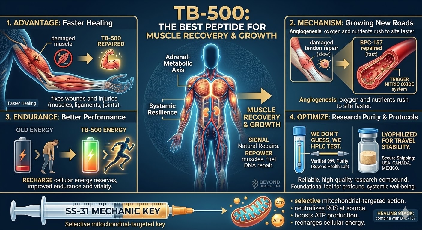 BH LabTB 500 muscle recovery