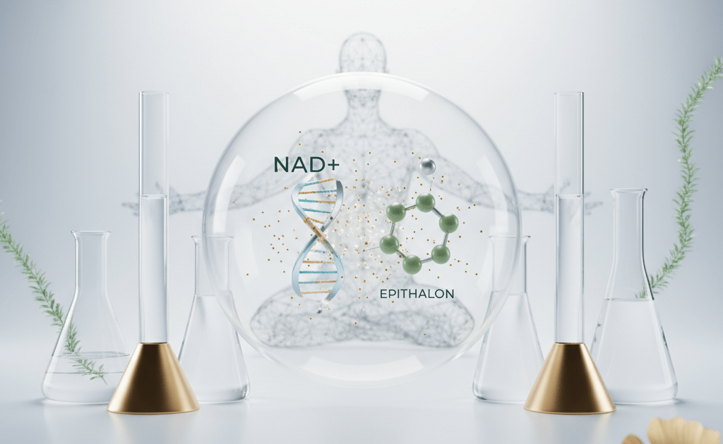 bcf nad epithalon the dual action longevity stack for dna repair telomere activation 1780416362